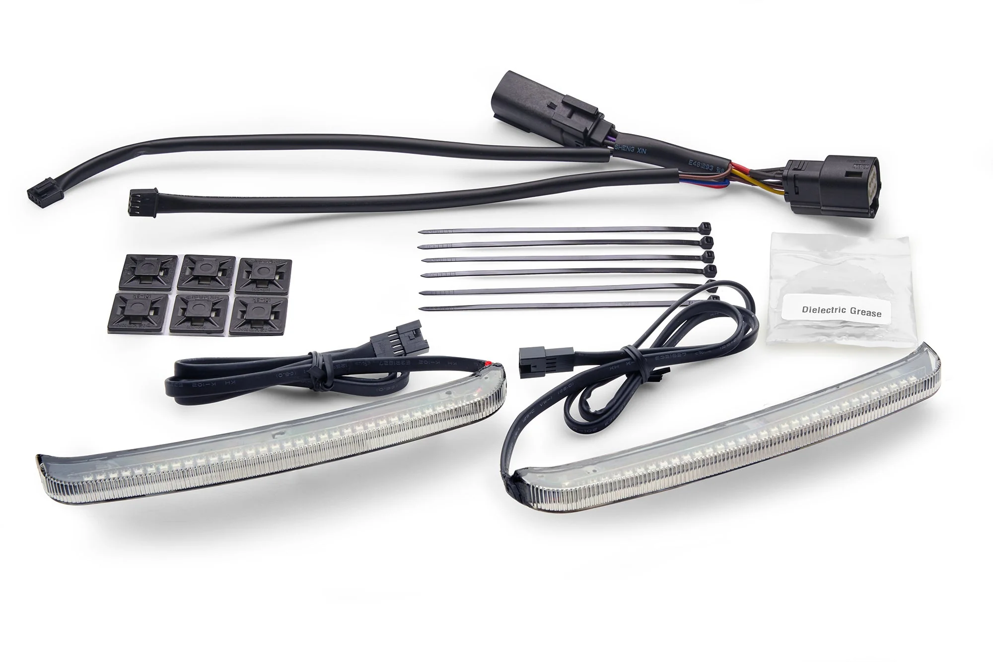 '97-'13 BAG BLADES® LED Lights with Sequential Red Turn Signals - Image 2
