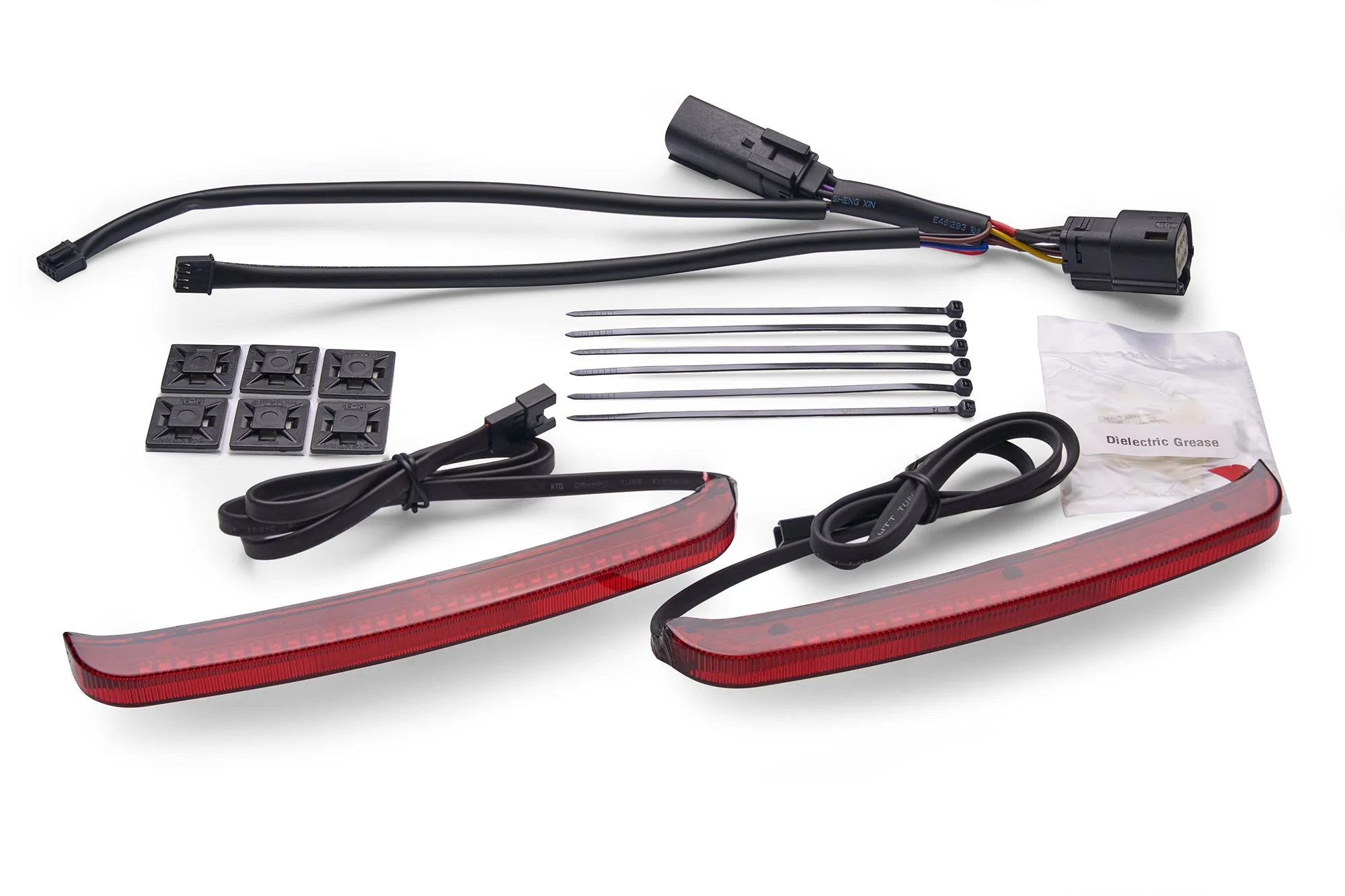 '97-'13 BAG BLADES® LED Lights with Sequential Red Turn Signals - Image 4