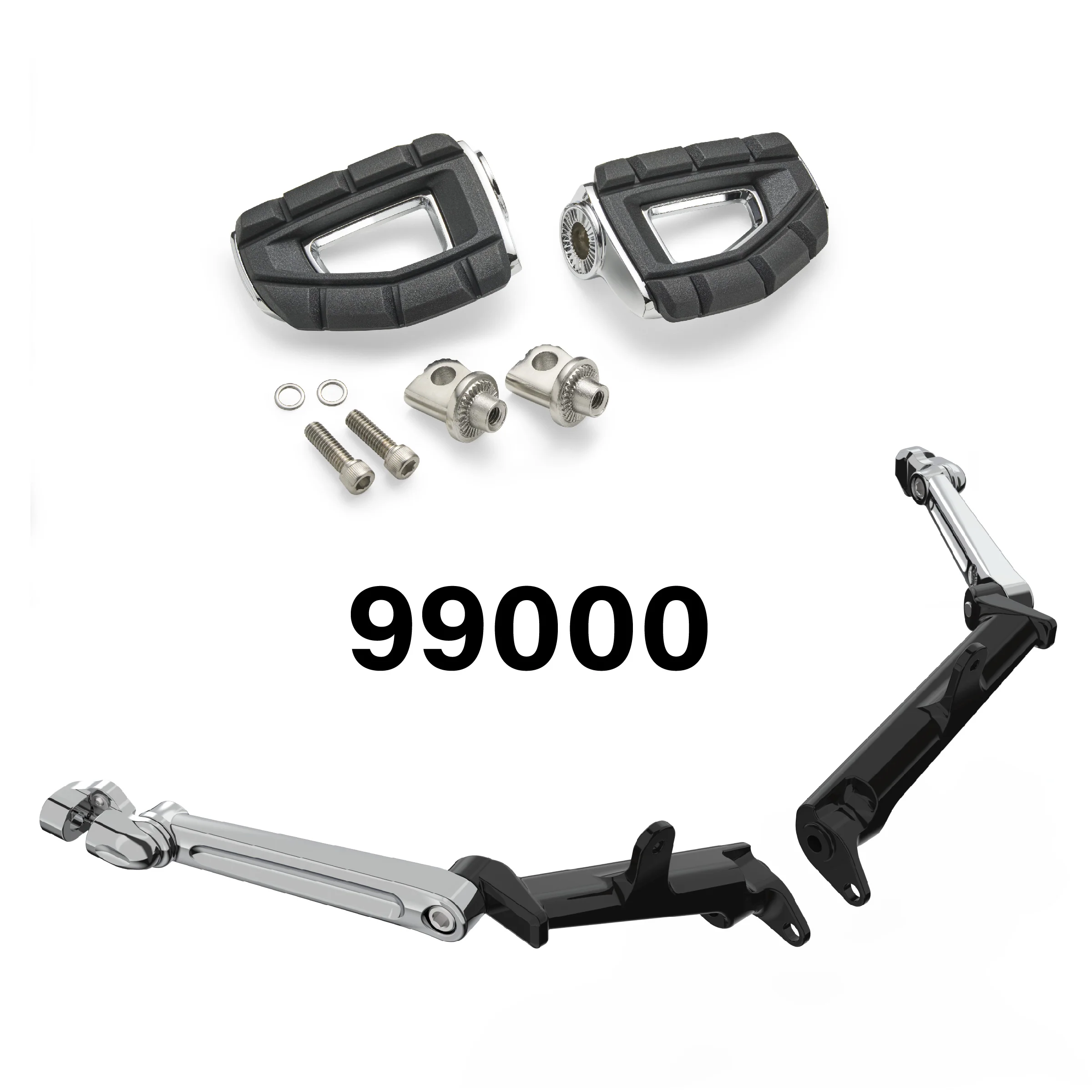 Frame Mounted Adjustable Highway Peg Mount Kit - Image 15