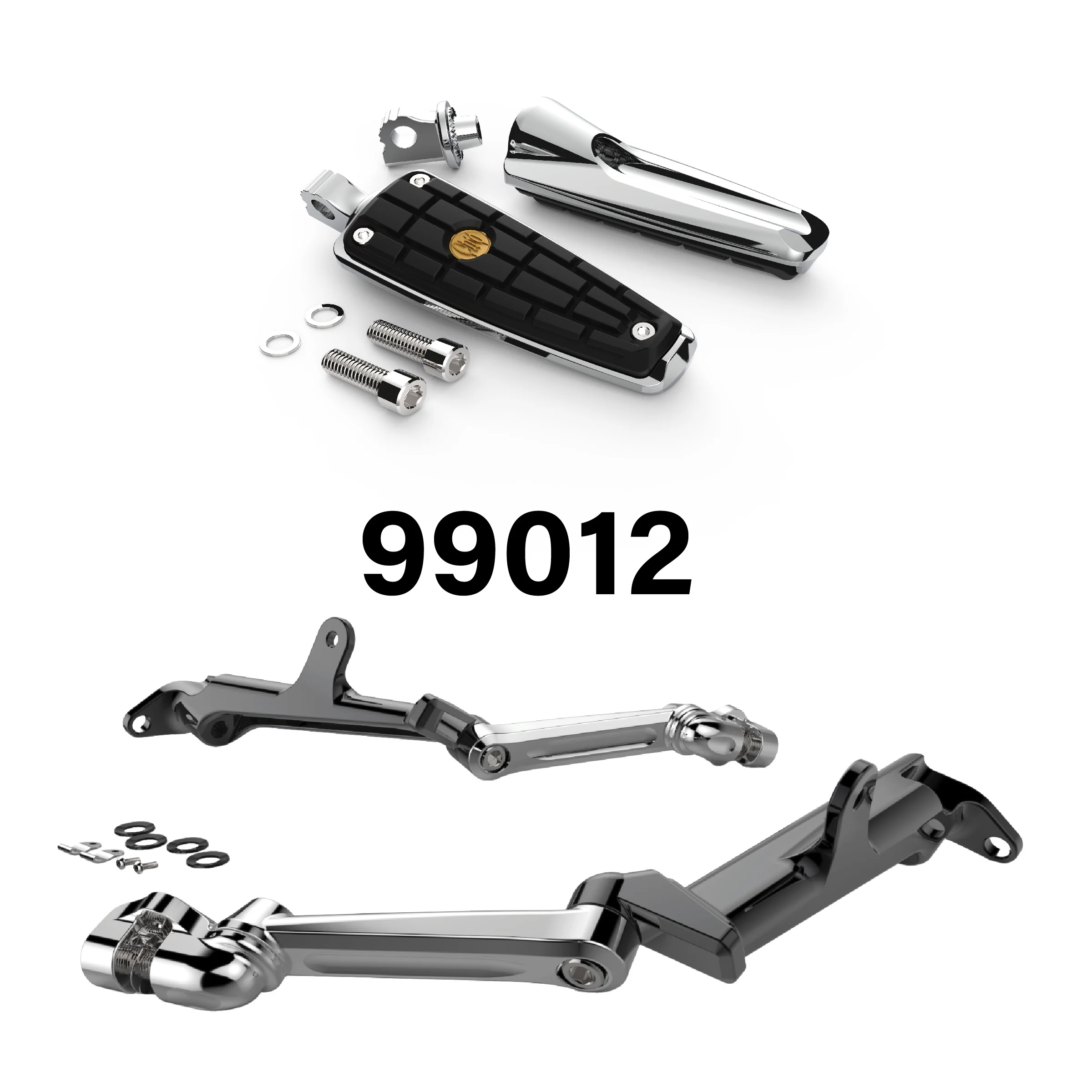 Frame Mounted Adjustable Highway Peg Mount Kit - Image 18