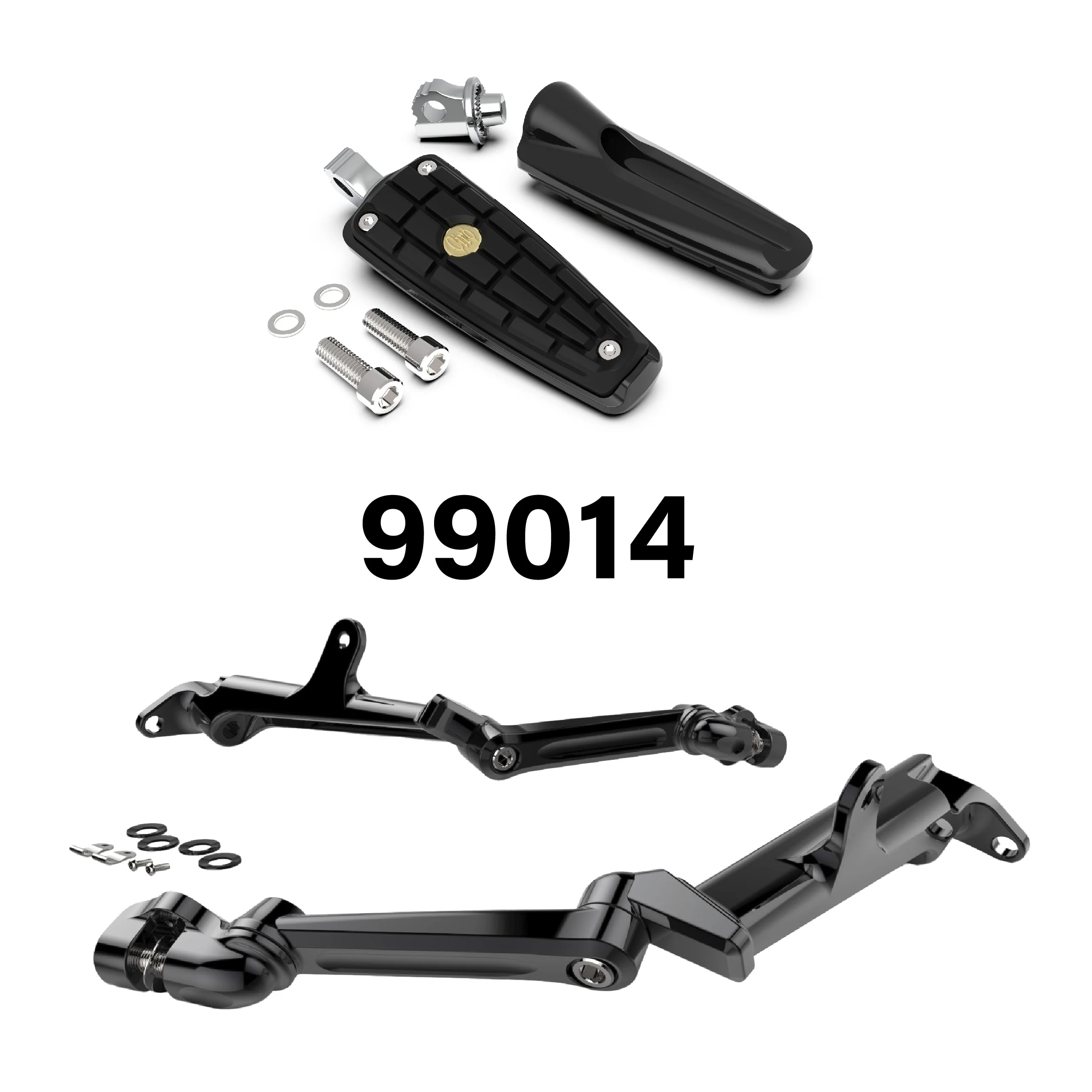 Frame Mounted Adjustable Highway Peg Mount Kit - Image 21