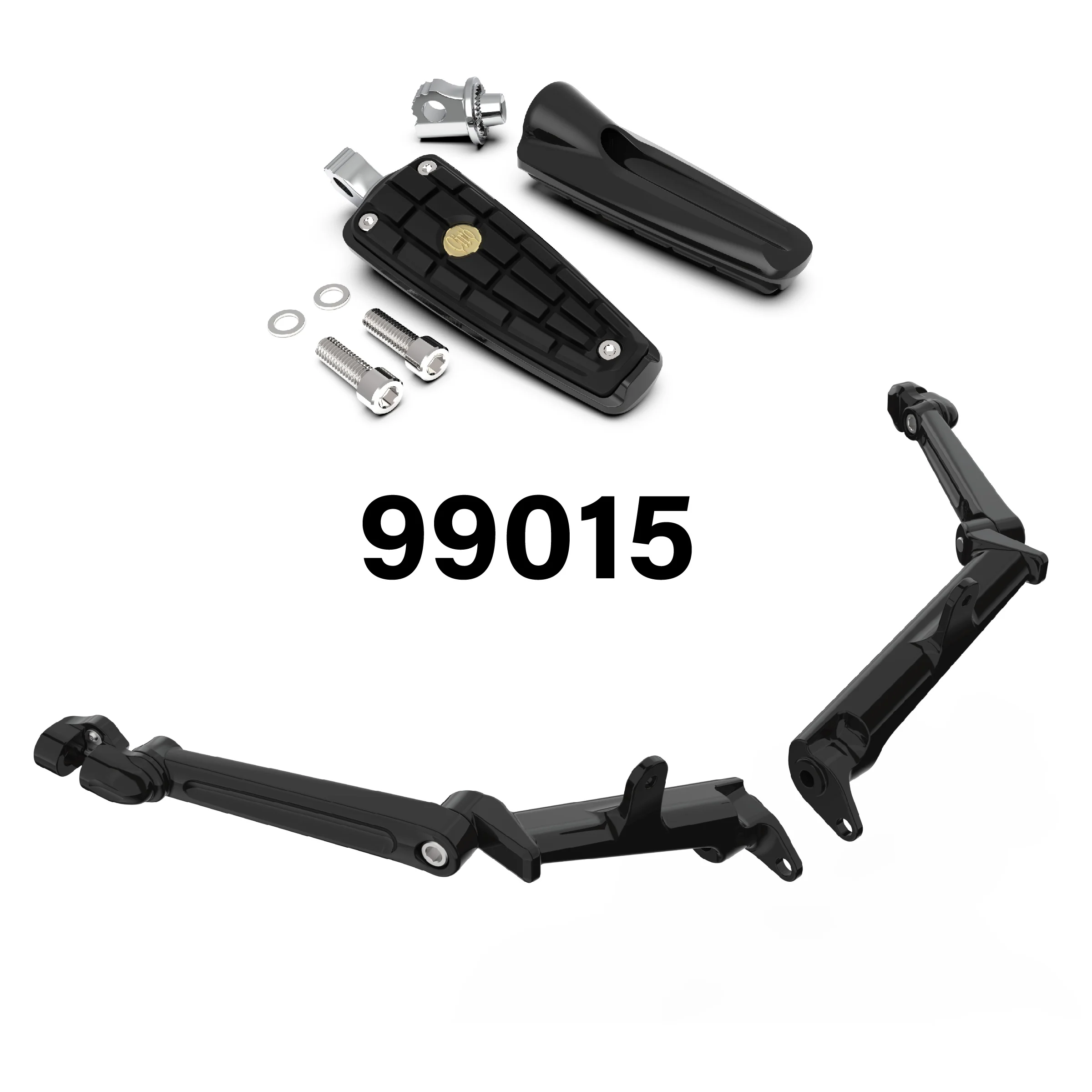 Frame Mounted Adjustable Highway Peg Mount Kit - Image 22