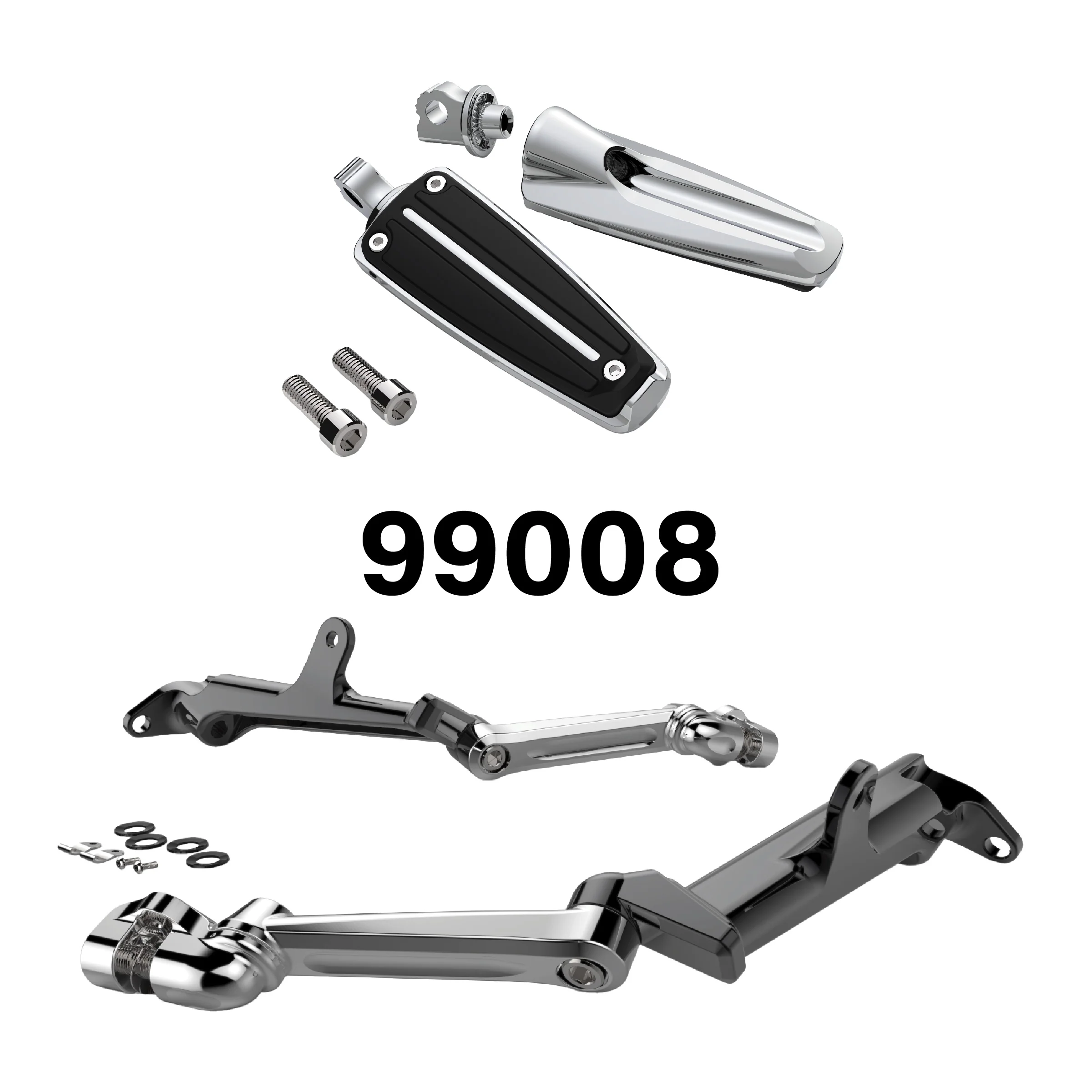 Frame Mounted Adjustable Highway Peg Mount Kit - Image 24