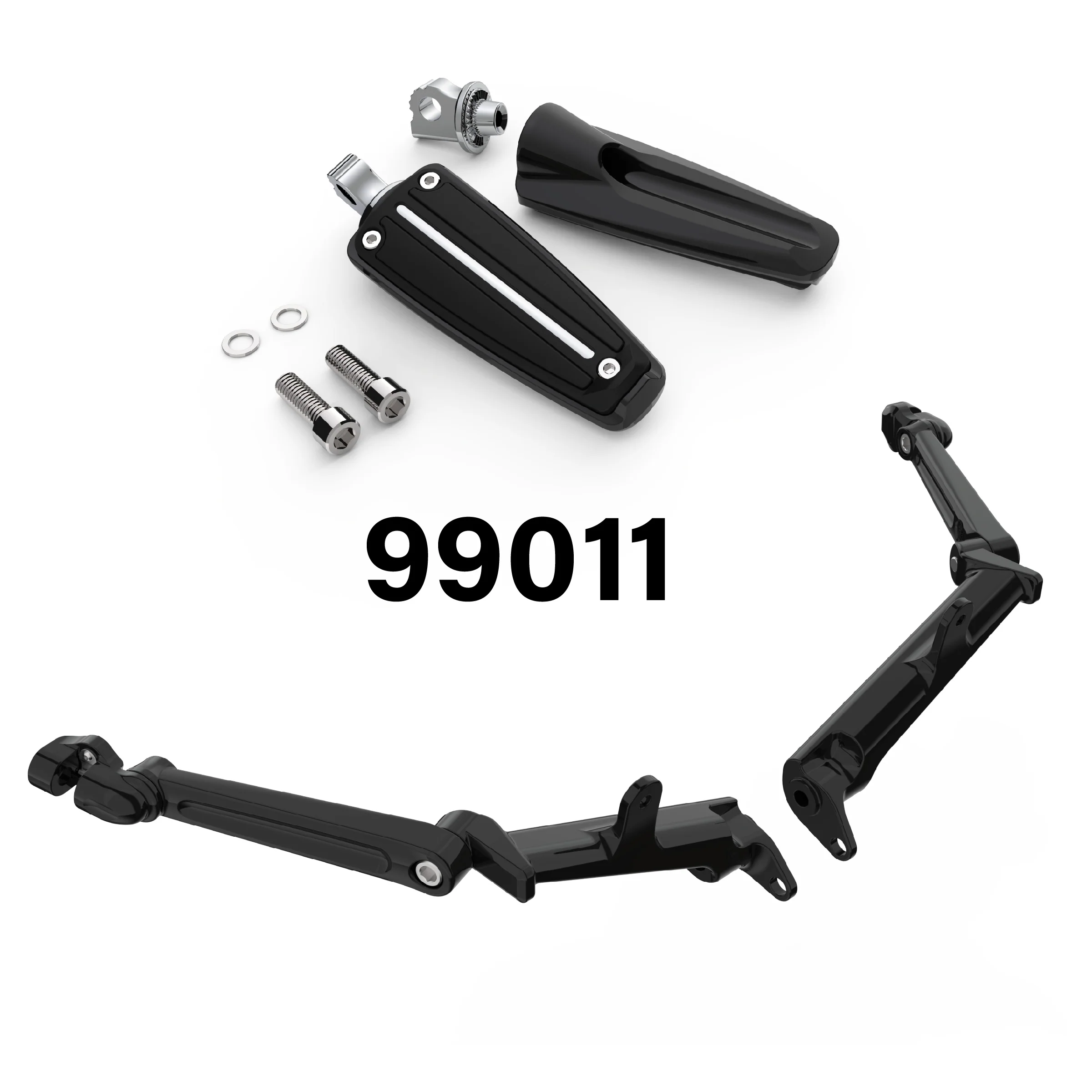 Frame Mounted Adjustable Highway Peg Mount Kit - Image 26