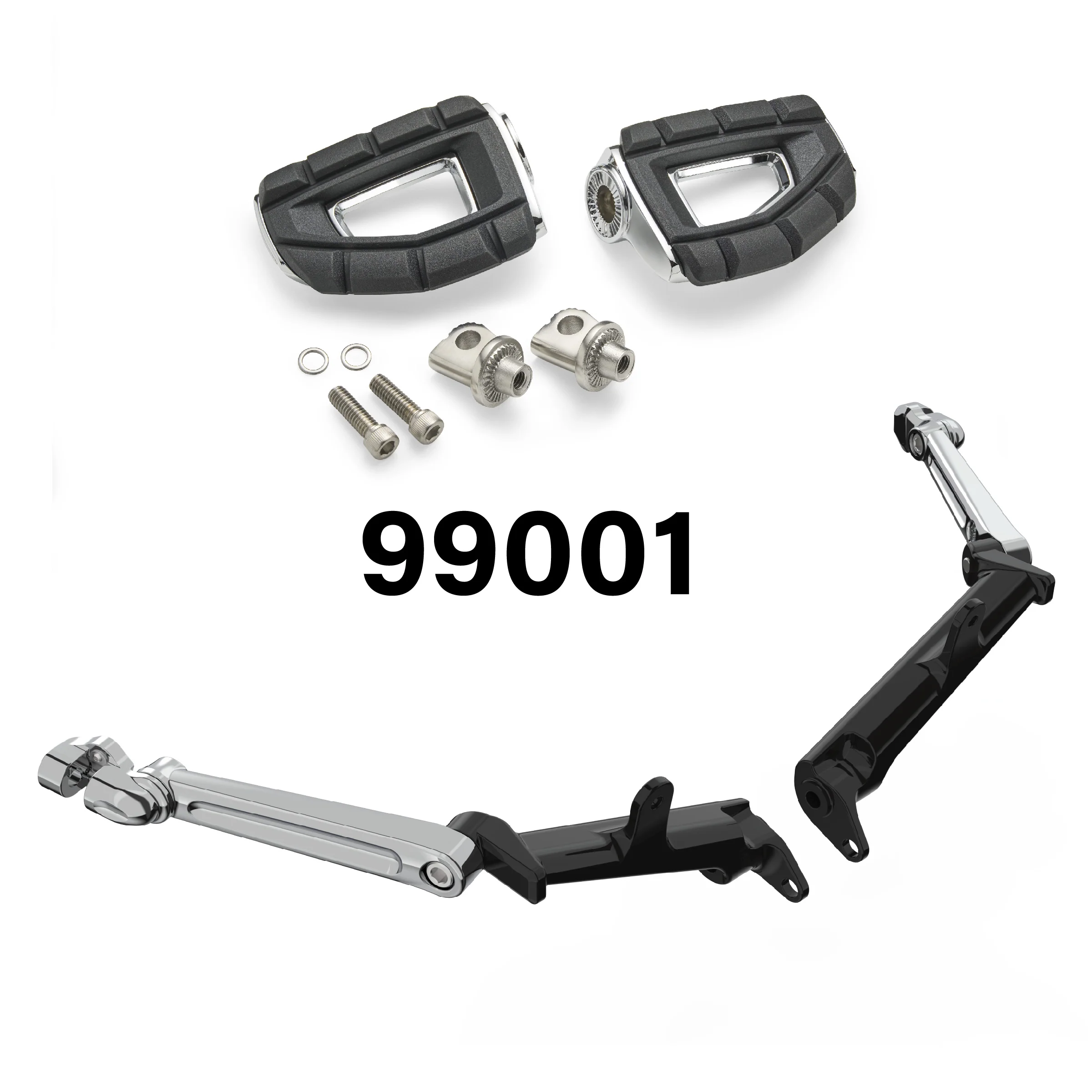 Frame Mounted Adjustable Highway Peg Mount Kit - Image 41