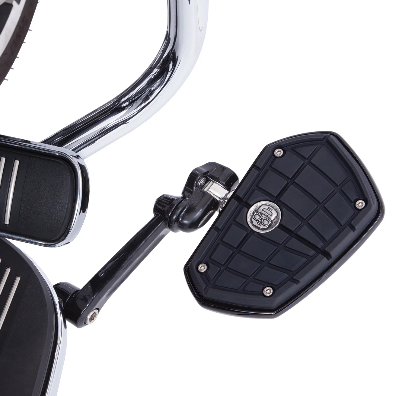 ASR Floorboards By Ciro With Adapters For H-D Male Mount Clevis - Image 5