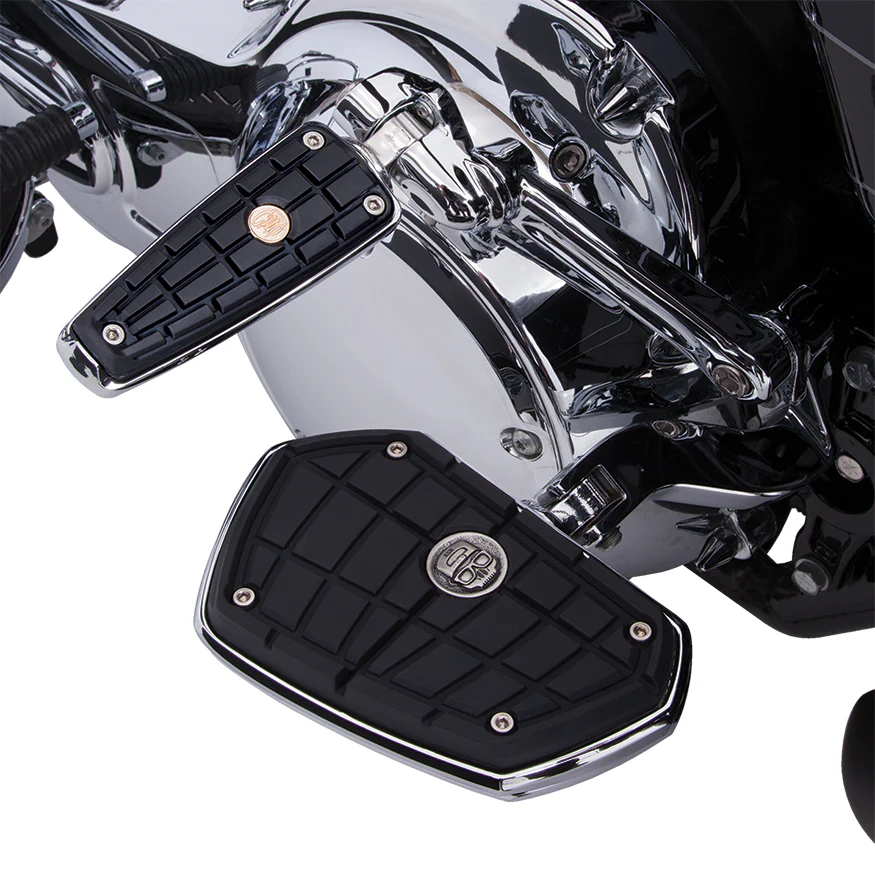 ASR Floorboards By Ciro With Adapters For H-D Male Mount Clevis - Image 6