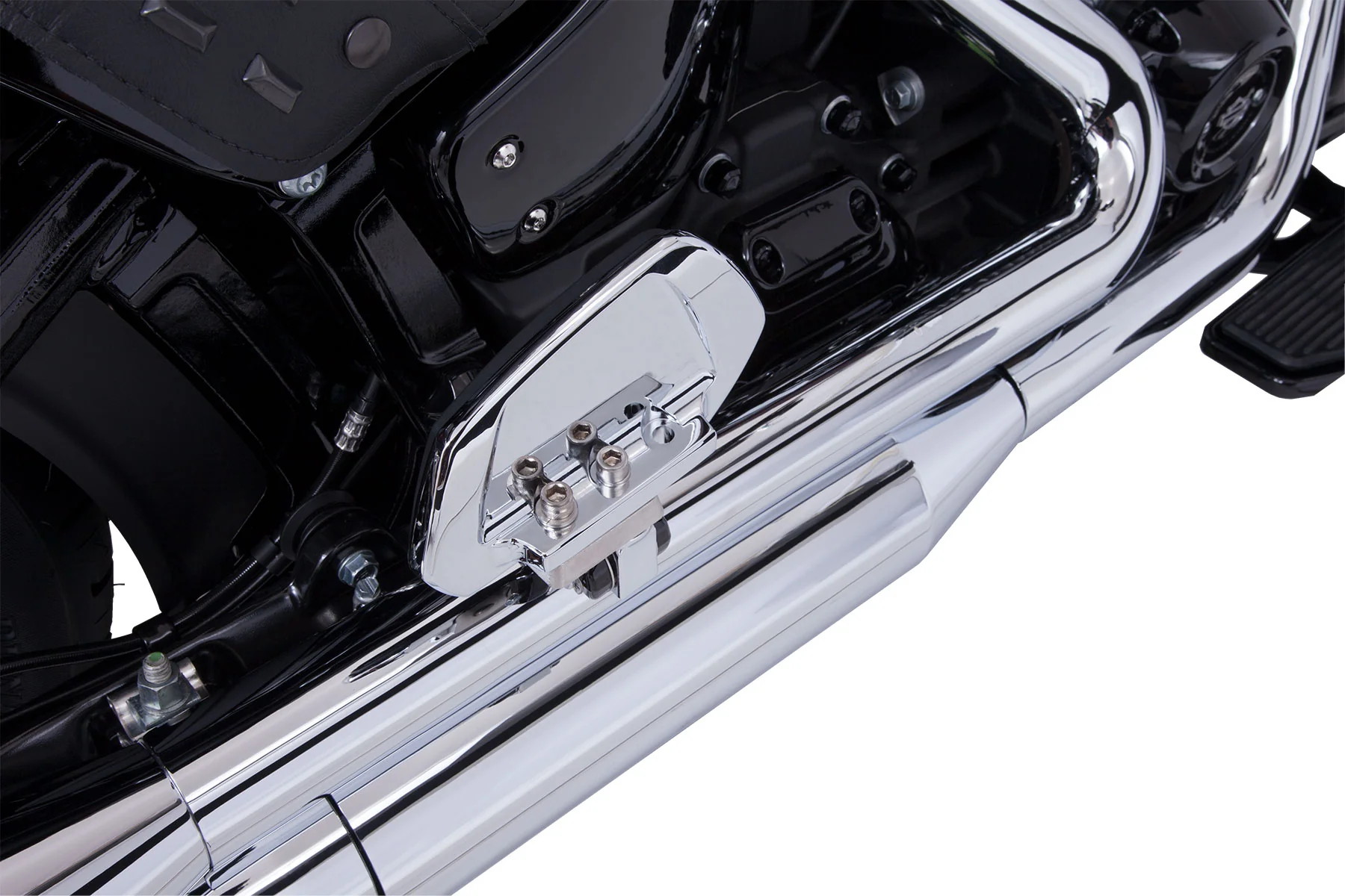 2018-up Softail Passenger Footrest / Footpeg Adapters - Image 5