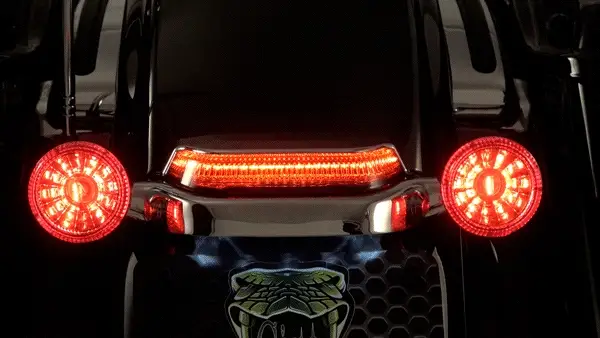 Crown Tail Light with Lightstrike®