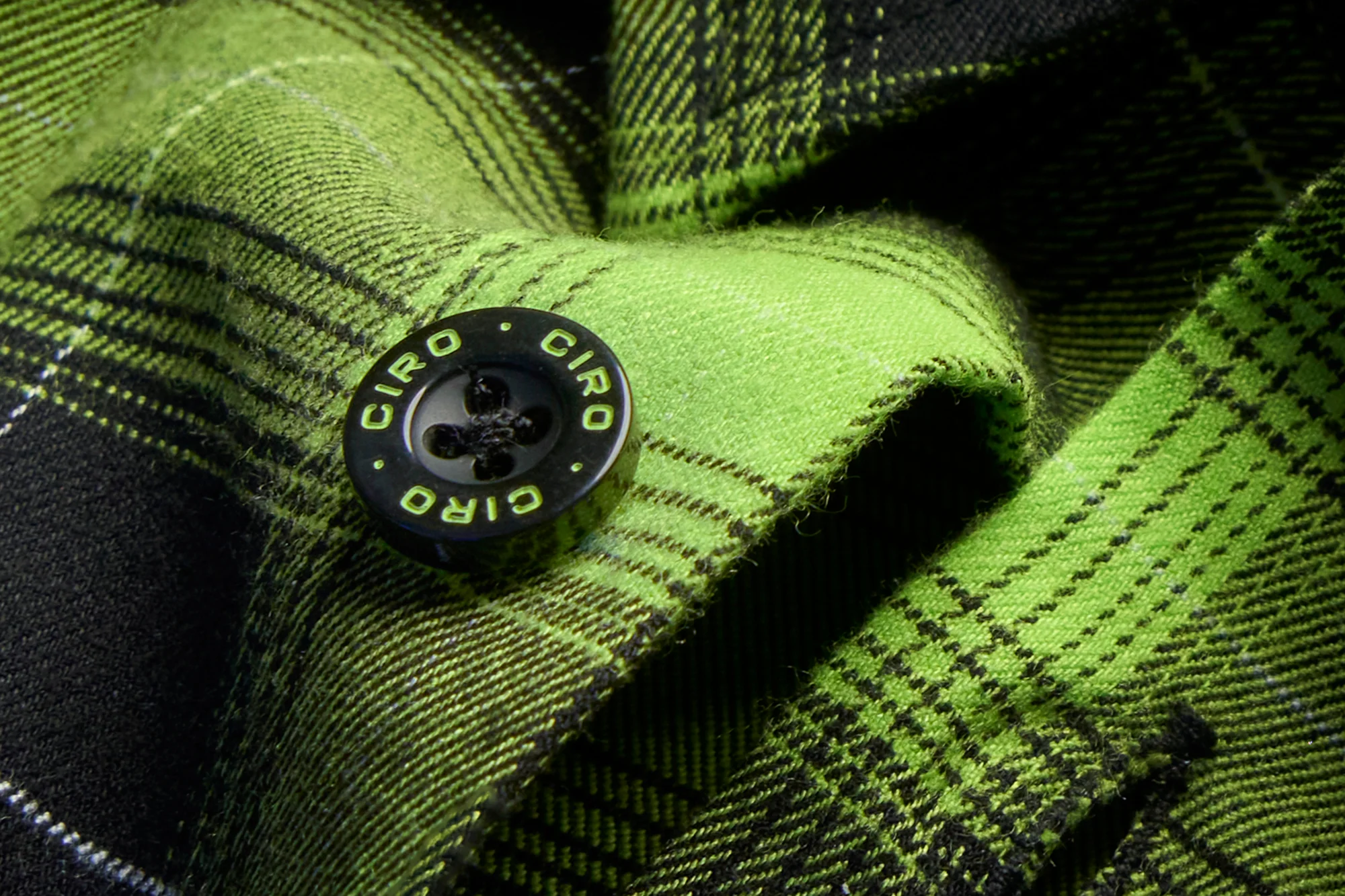 Ciro Lime Green Flannel - Image 6