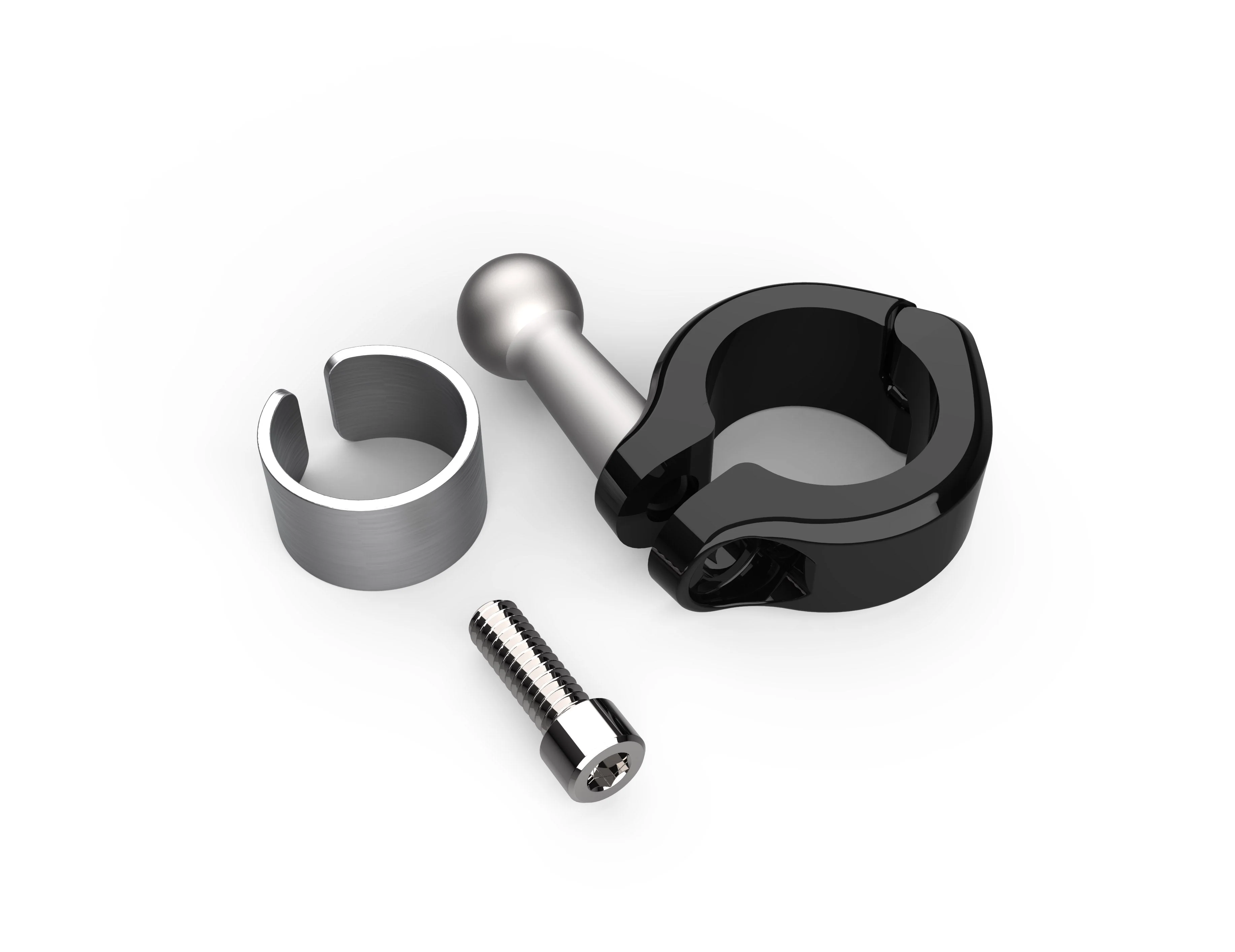 Original Drink Chrome Holder With Aluminum Clamp Mount - Image 9