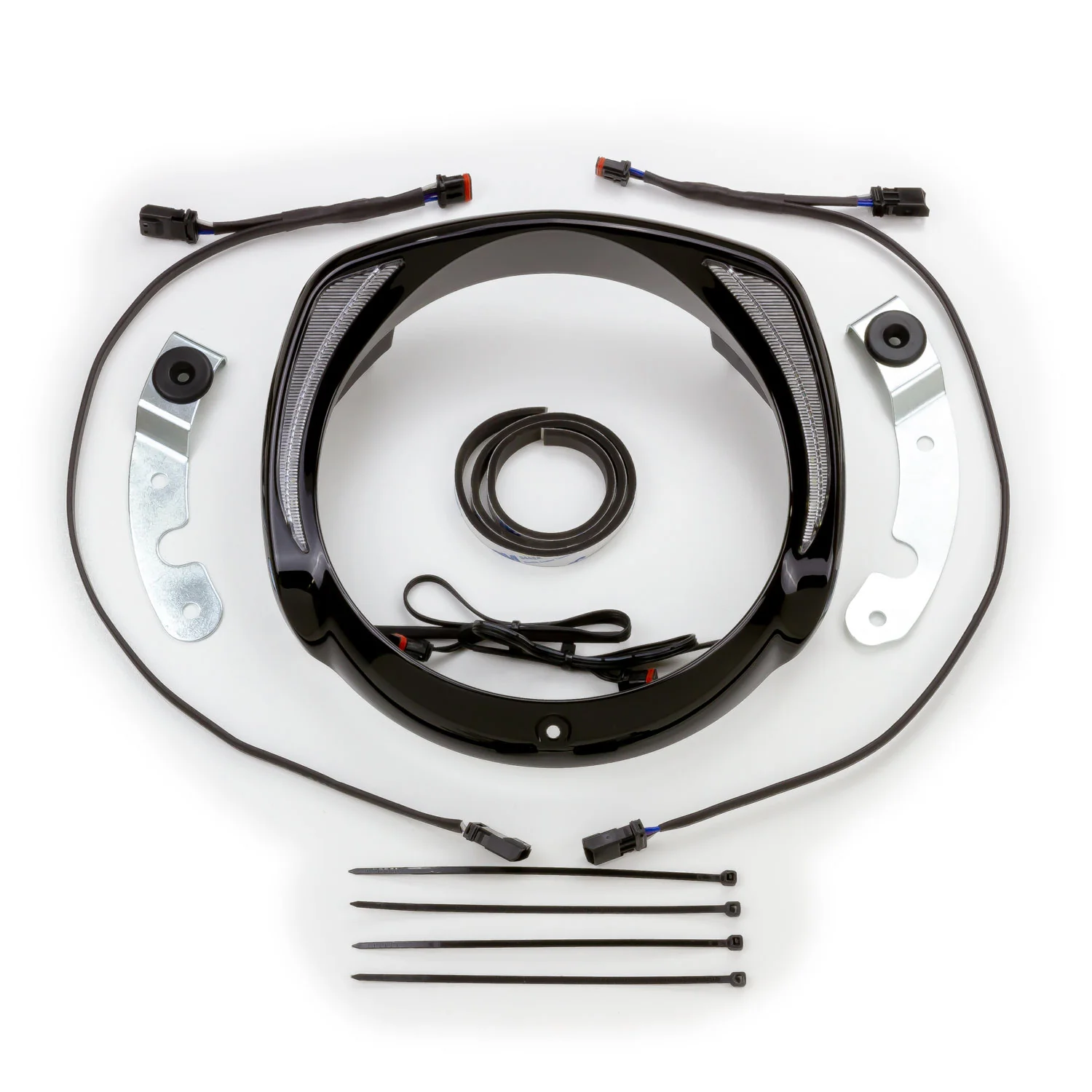 Fang® Headlight Bezel With LED White Running Light - Image 6