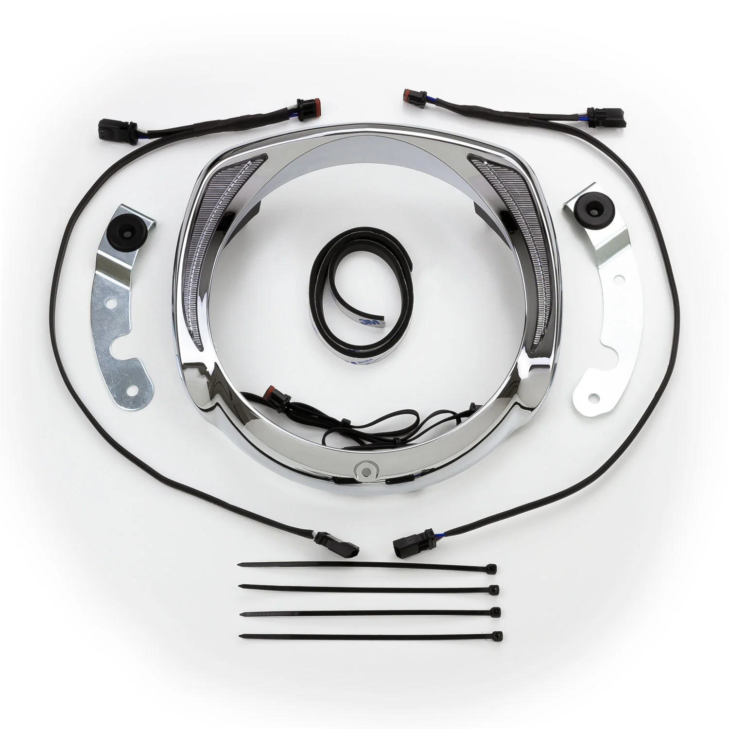 Fang® Headlight Bezel With LED White Running Light - Image 7