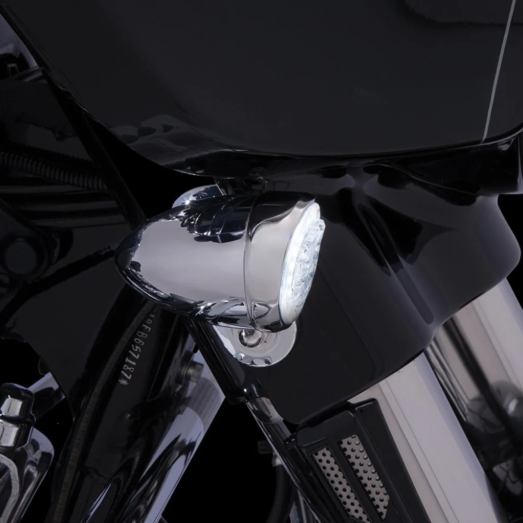 Fang® White Halo Front Signal Light Inserts With Bezel (Dual Circuit) - Image 7