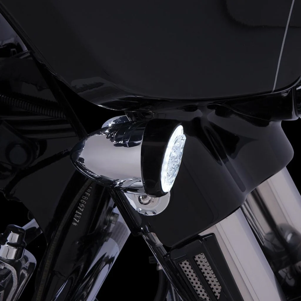Fang® White Halo Front Signal Light Inserts With Bezel (Dual Circuit) - Image 8
