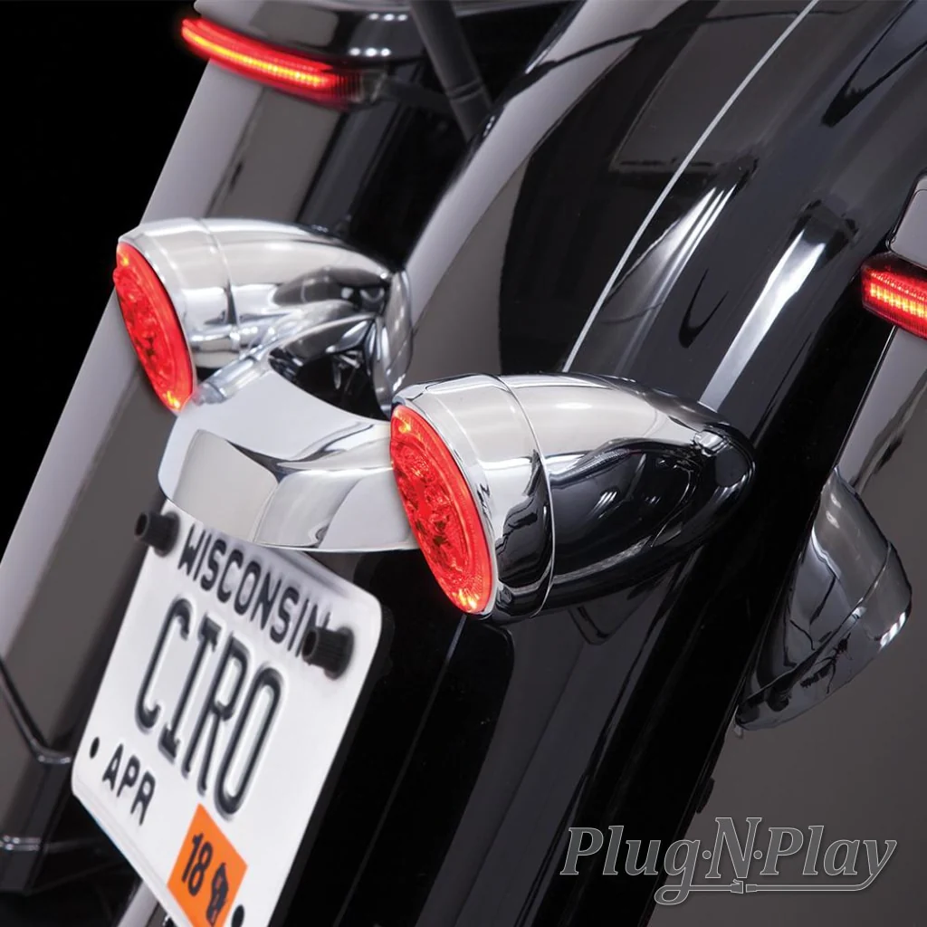 Fang® Rear Signal Light Inserts With Bezel (Dual Circuit) - Image 4