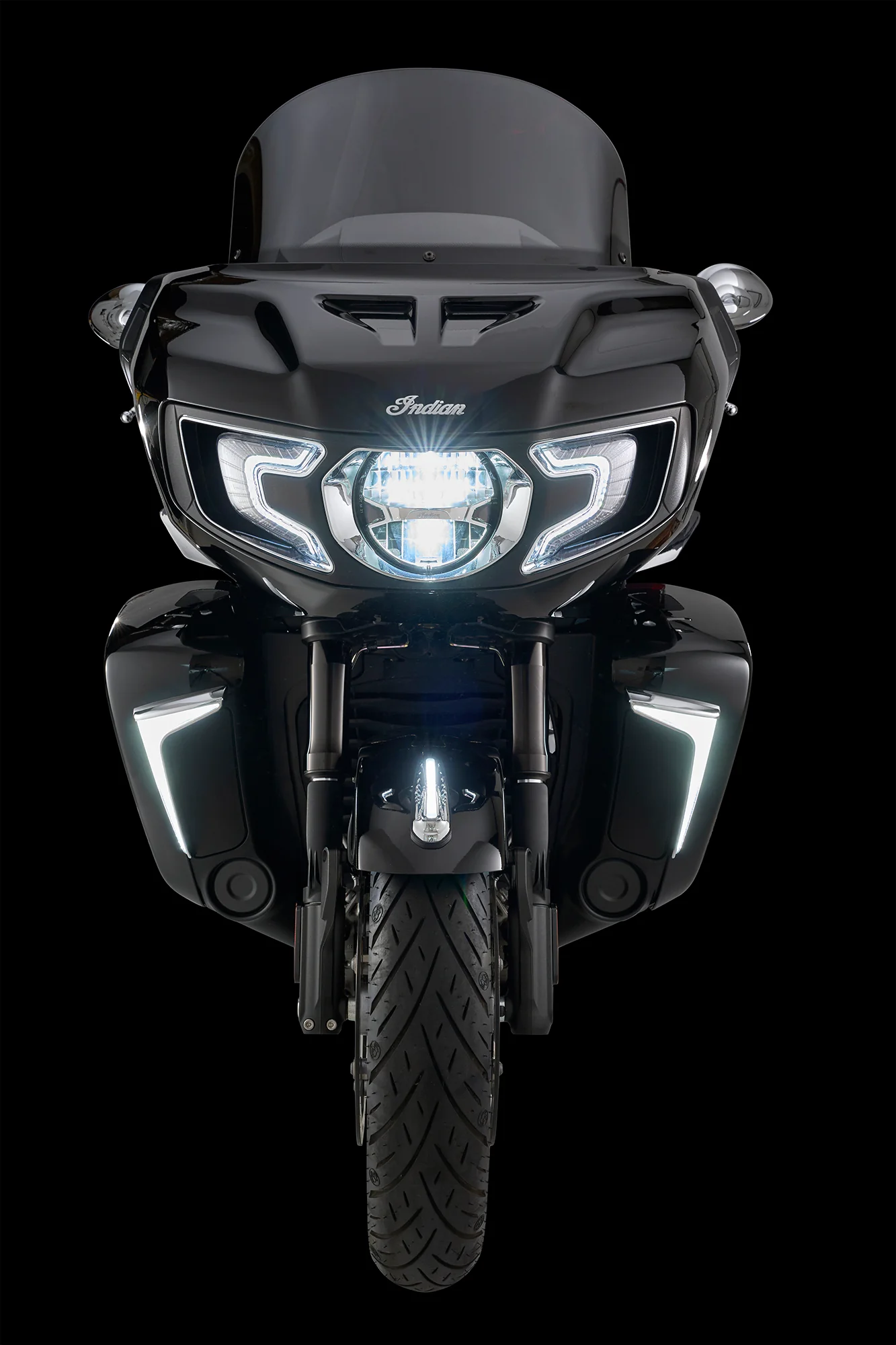 Fang® Lower Fairing Lights for Indian Pursuit - Image 8
