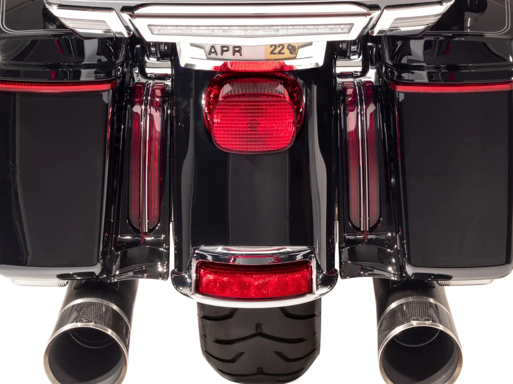 Filler Panel Lights for Limited, Ultra and Road King with all RED LEDs - Image 8