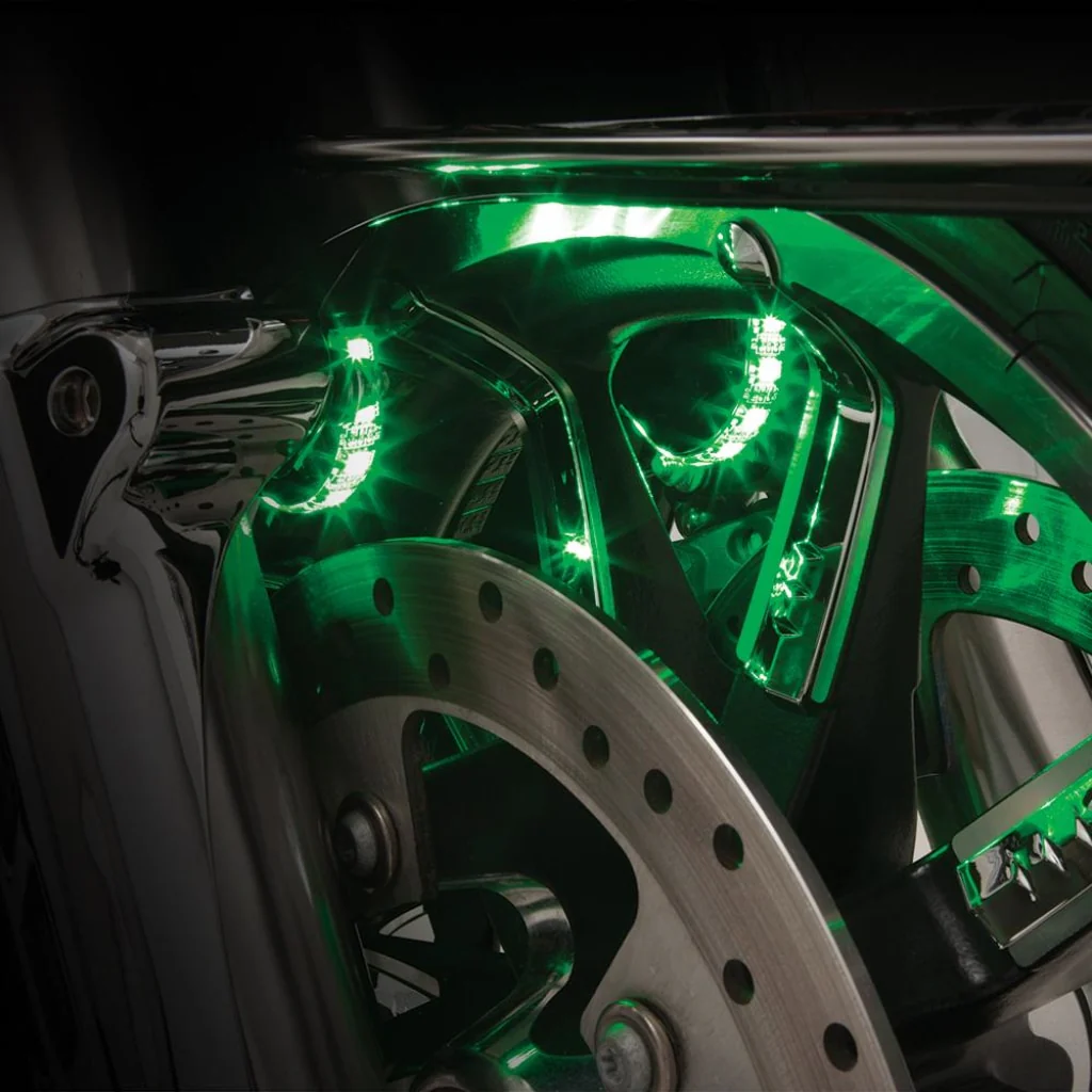 Shock & Awe® / Fork Mounted Illuminators 2.0 for H-D Touring - Image 5