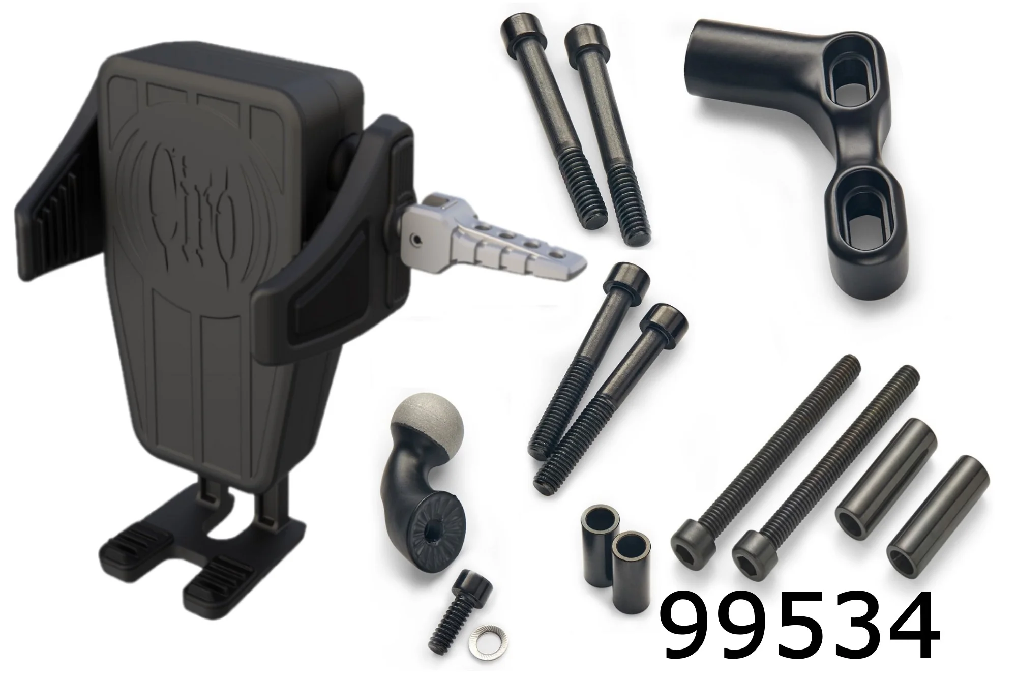 GEN 2 Cybercharger Phone Holder with Offset Perch Mount for Indian Pursuit - Image 4
