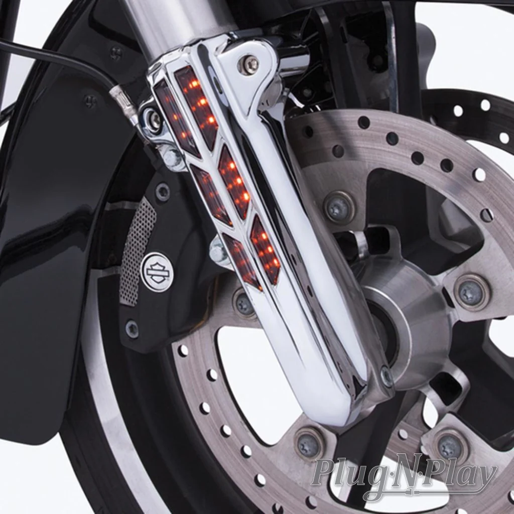 Forkini Lower Fork Leg Covers, With LEDs - Image 3