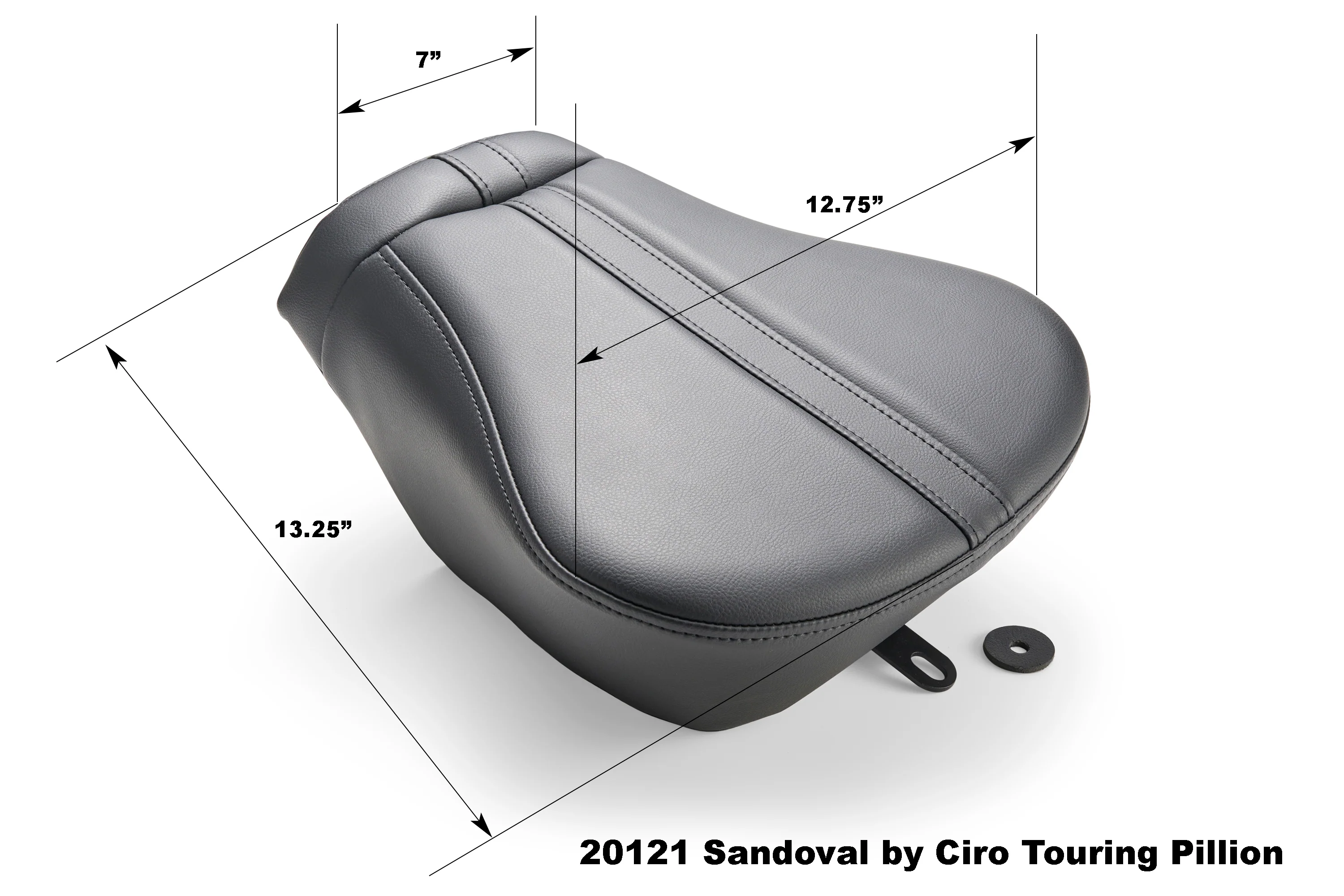 Sandoval Passenger Pillion by Ciro / '23.5-up H-D Touring - Image 3