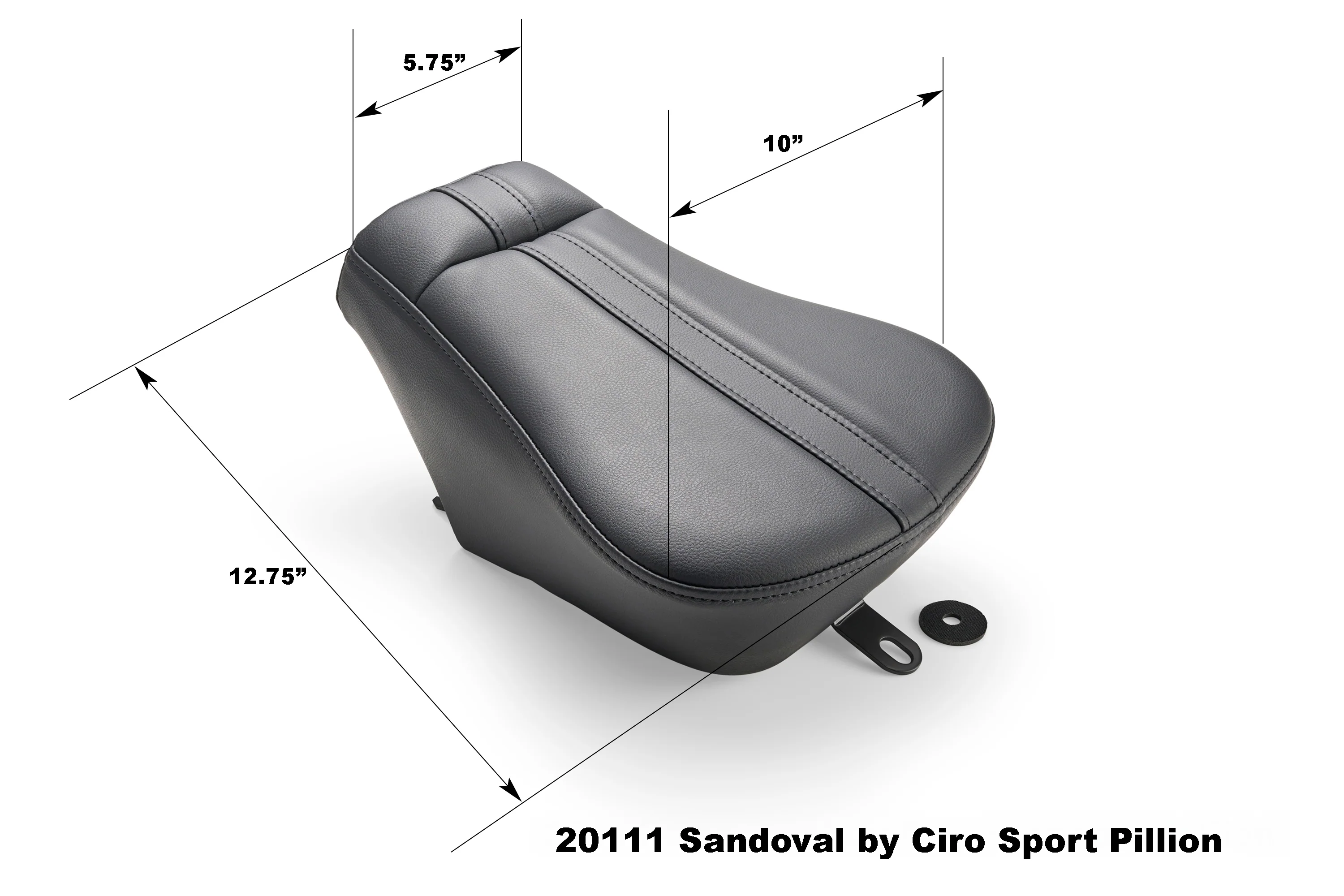 Sandoval Passenger Pillion by Ciro / '23.5-up H-D Touring - Image 9