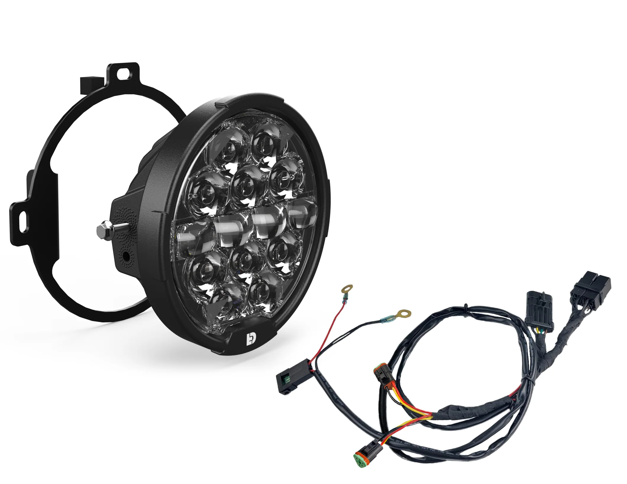 Denali® 7" Destroyer® Headlight Kit / Rushmore Street Glide - Image 4