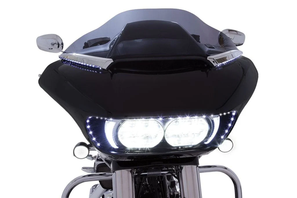 Horizon LED Lighted Windshield Trim for Road Glide - Image 7