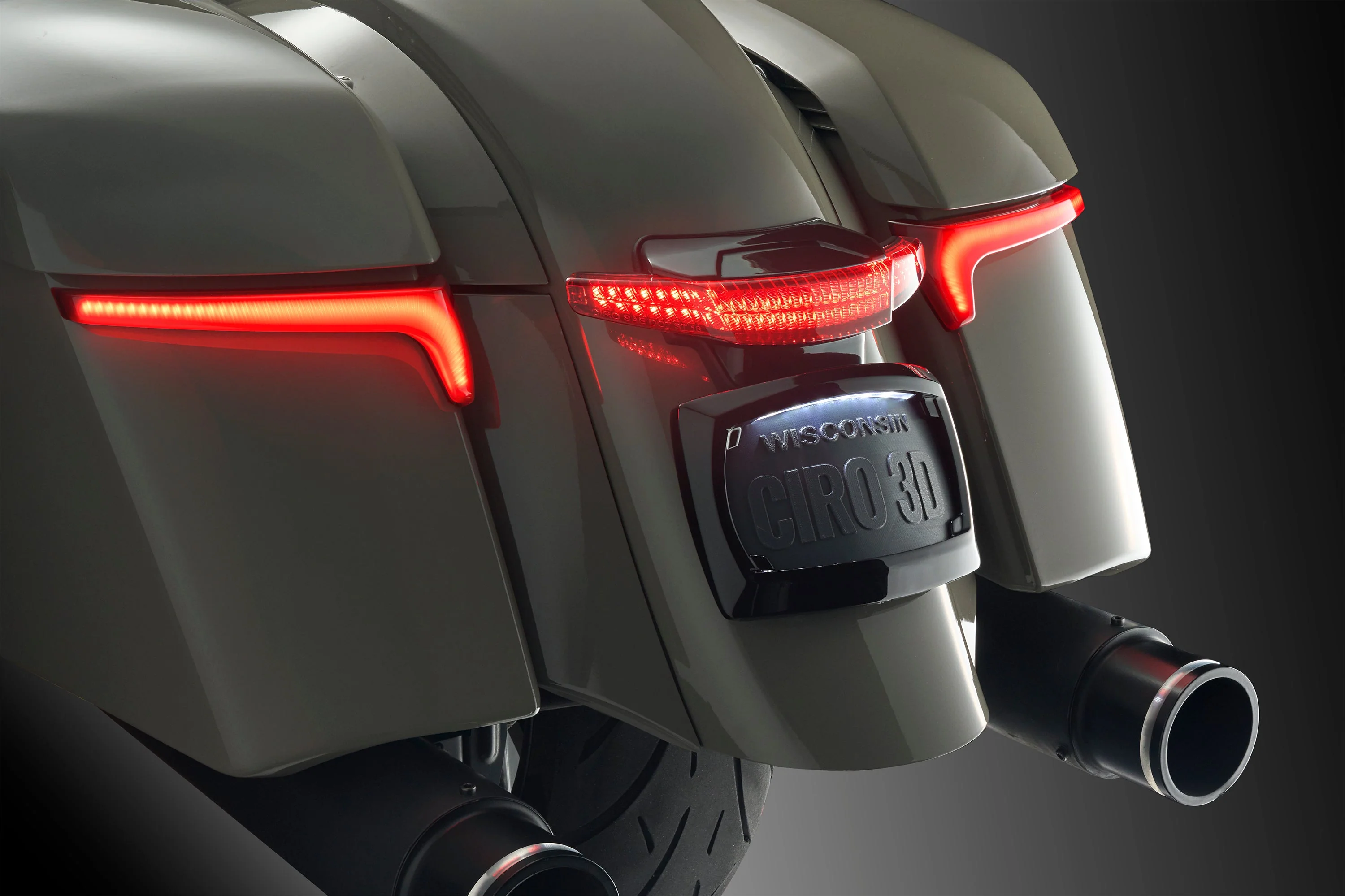Latitude Tail Light & Plate Mount + Lightstrike® for Indian - COMING SOON - Image 5