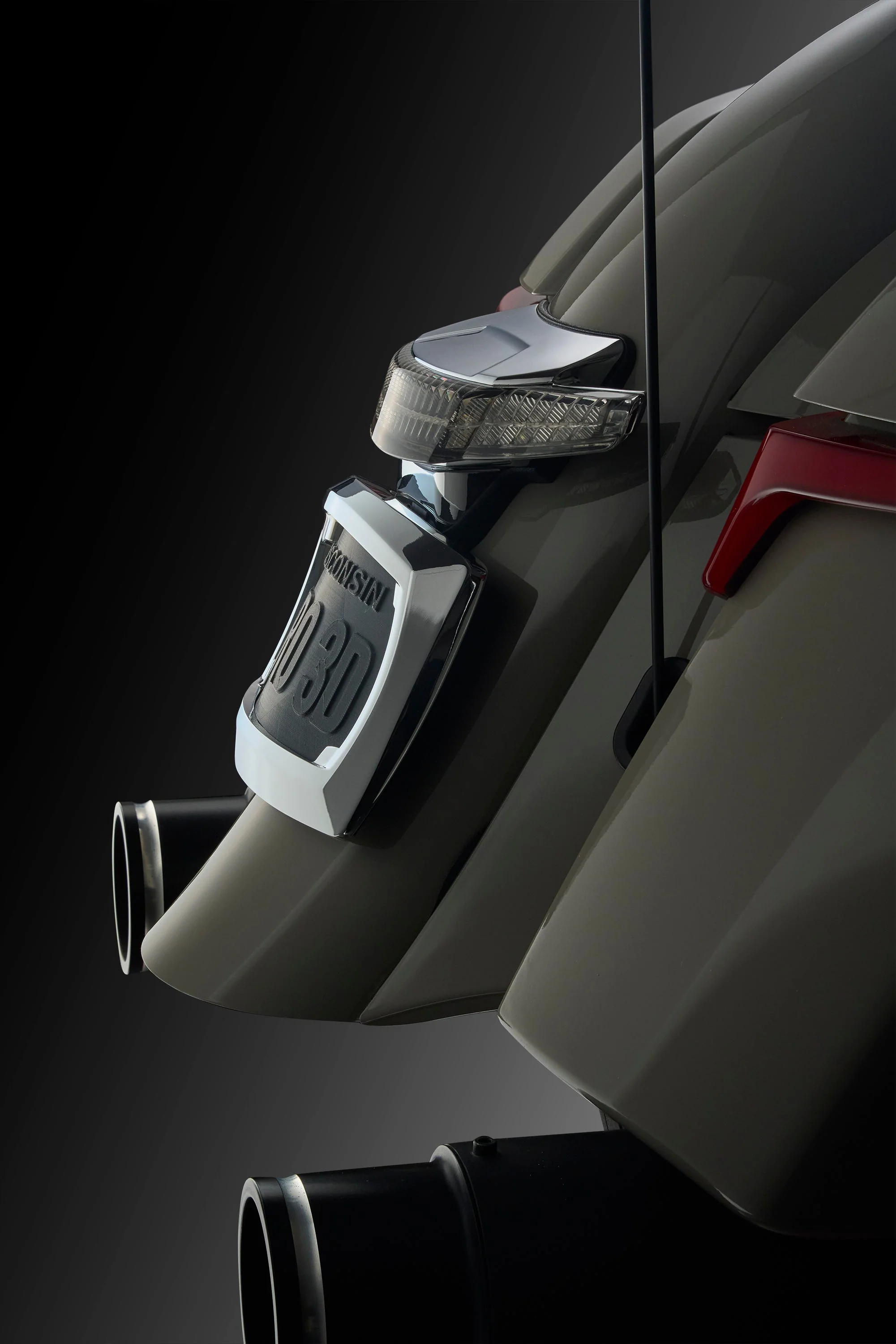 Latitude Tail Light & Plate Mount + Lightstrike® for Indian - COMING SOON - Image 7