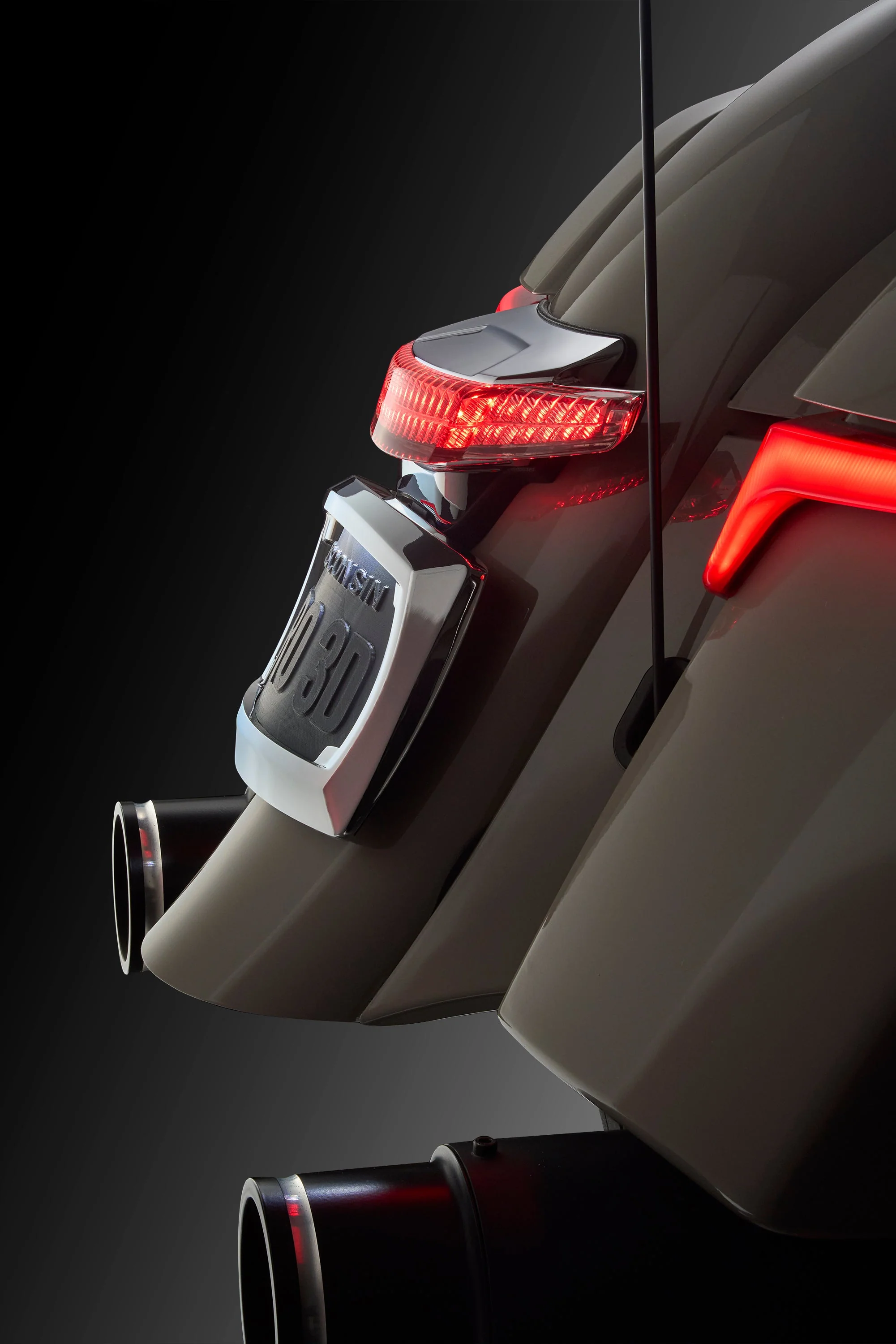 Latitude Tail Light & Plate Mount + Lightstrike® for Indian - COMING SOON - Image 8