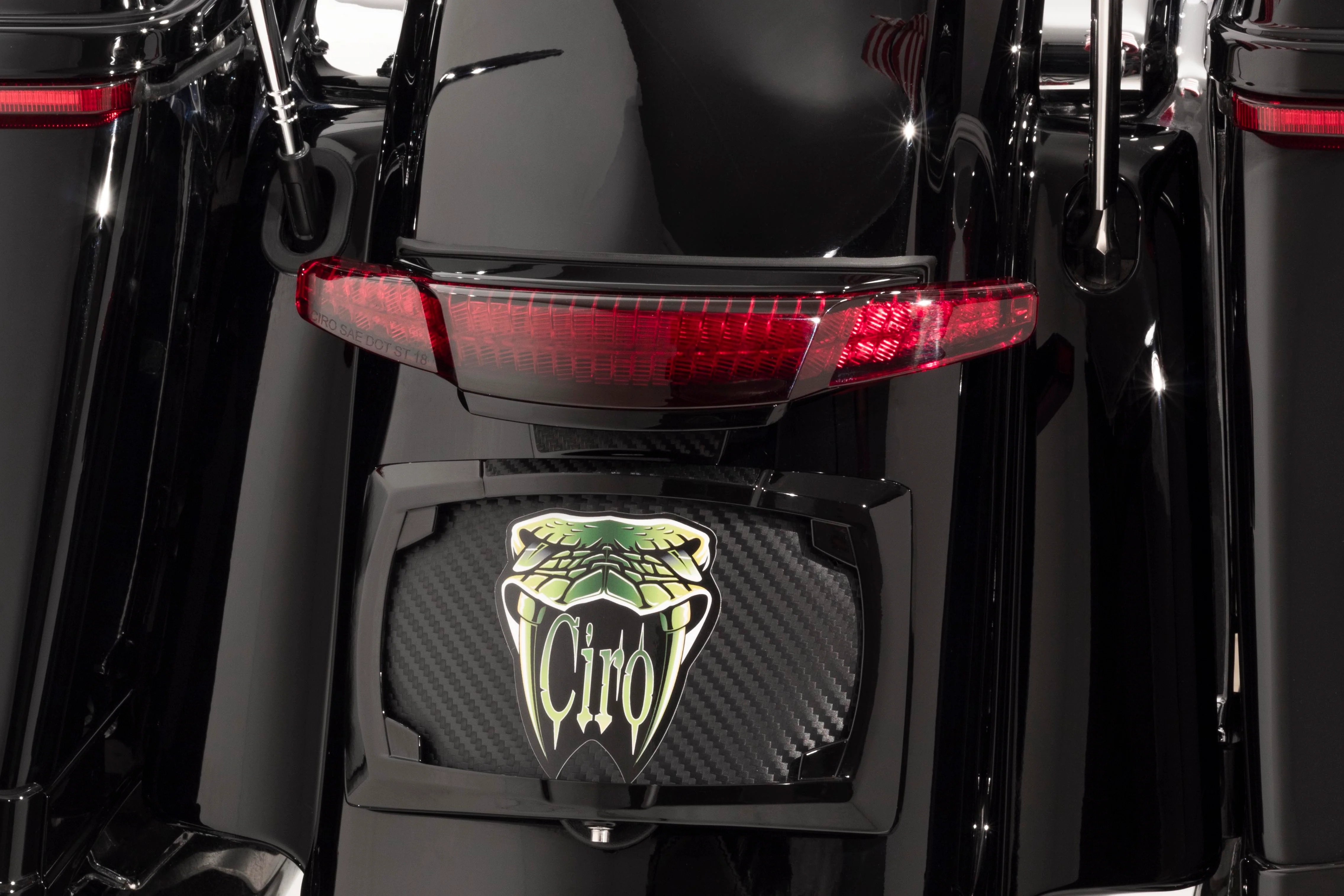 Latitude Tail Light & License Plate Holder with Lightstrike® - Image 2