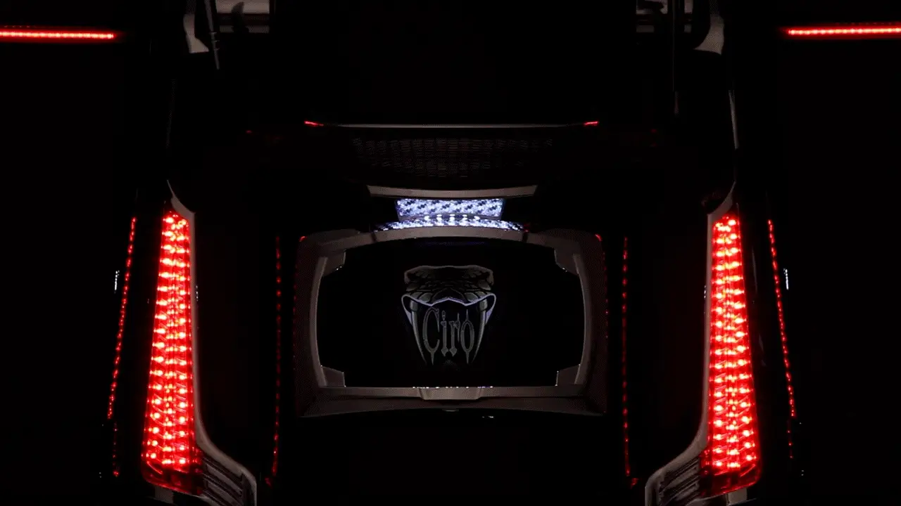 Latitude Tail Light & License Plate Holder with Lightstrike® - Image 6
