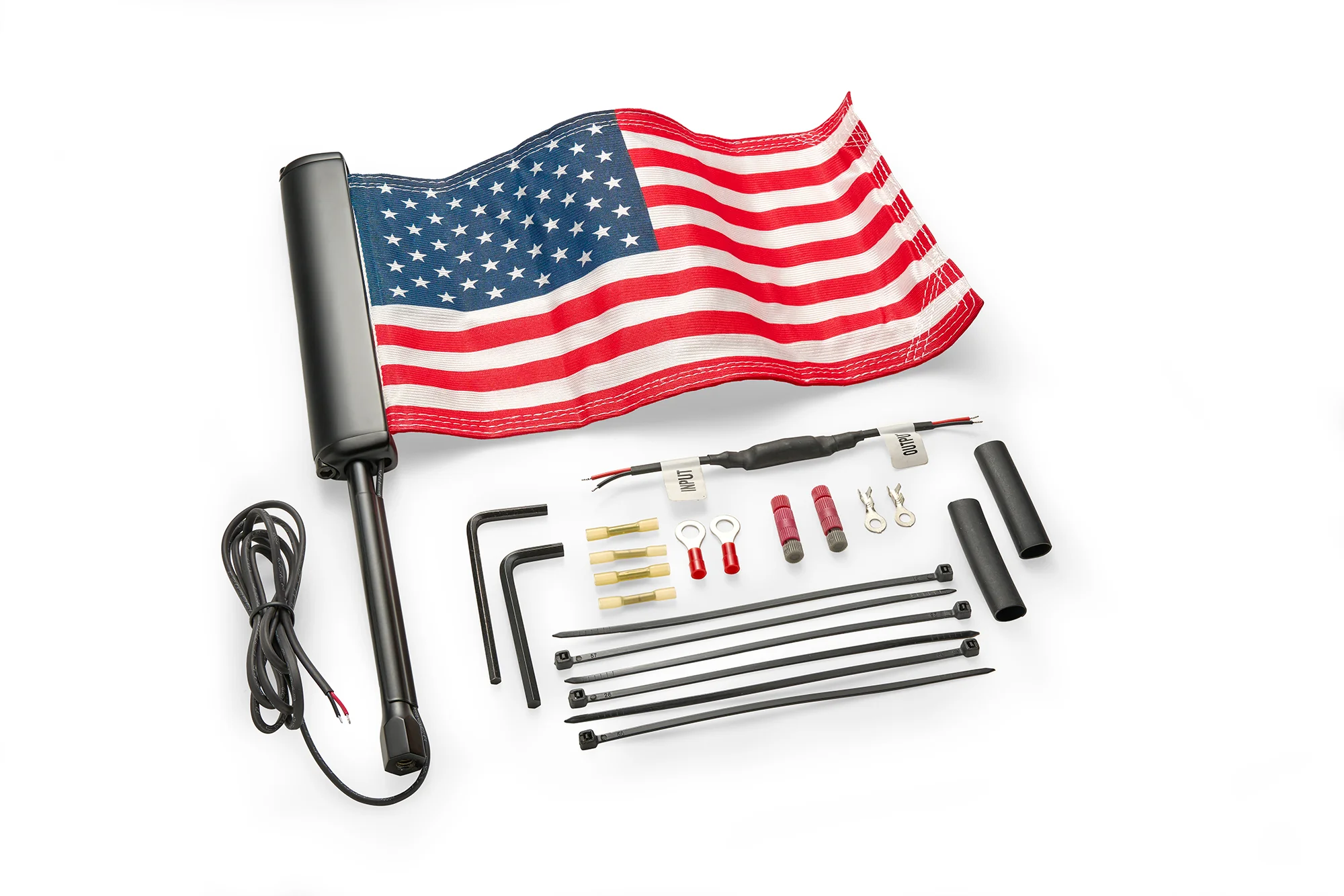 LED Lighted Flag Pole with American Flag - Image 7