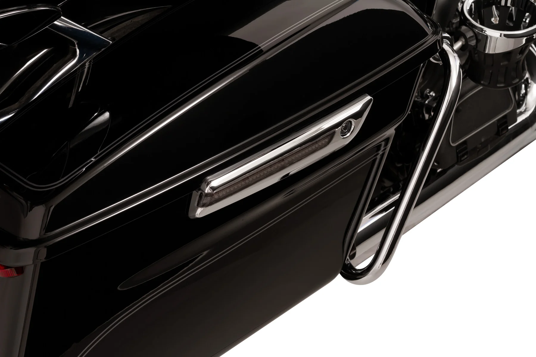 LED Lighted Saddlebag Hinge Covers - Image 6