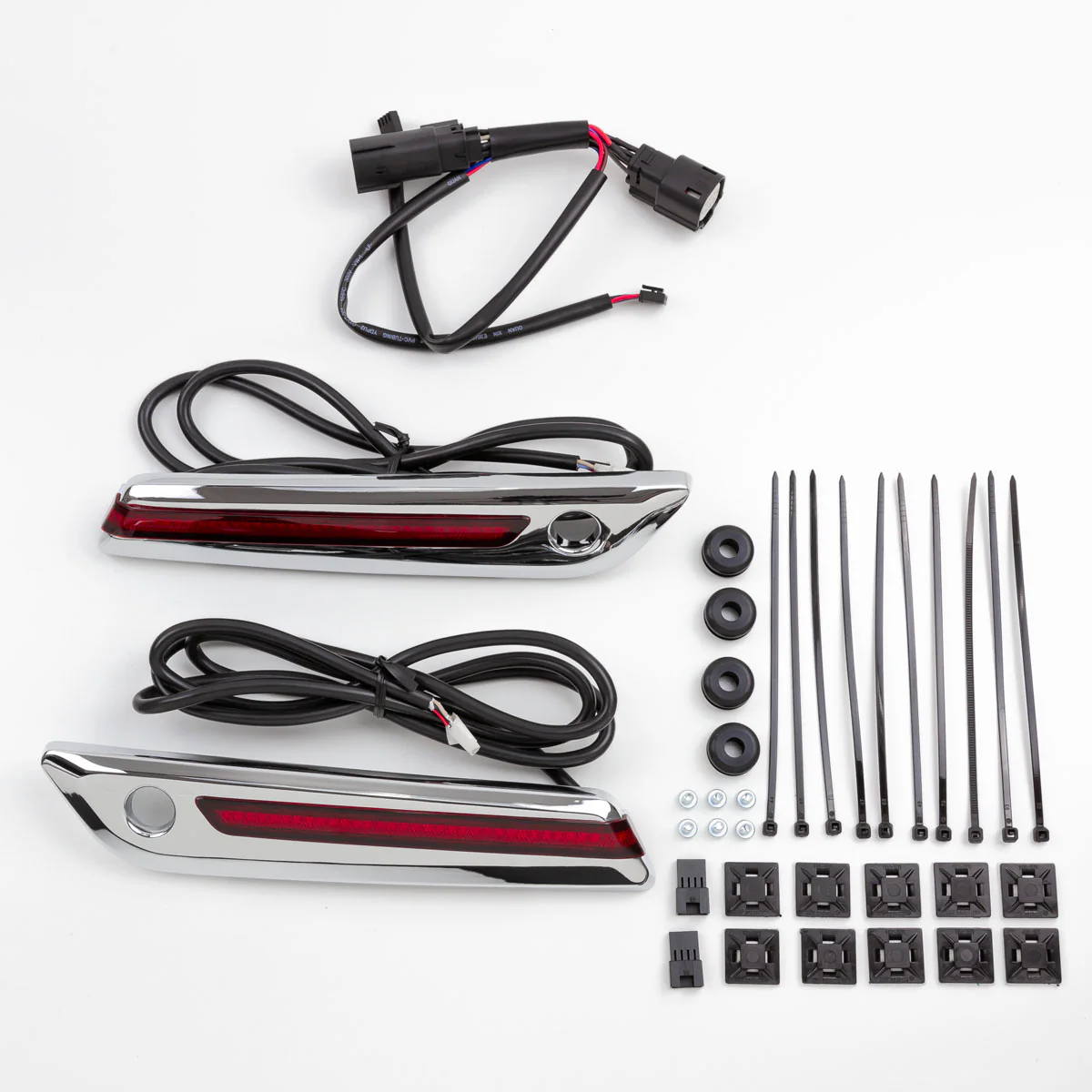 LED Lighted Saddlebag Hinge Covers - Image 9