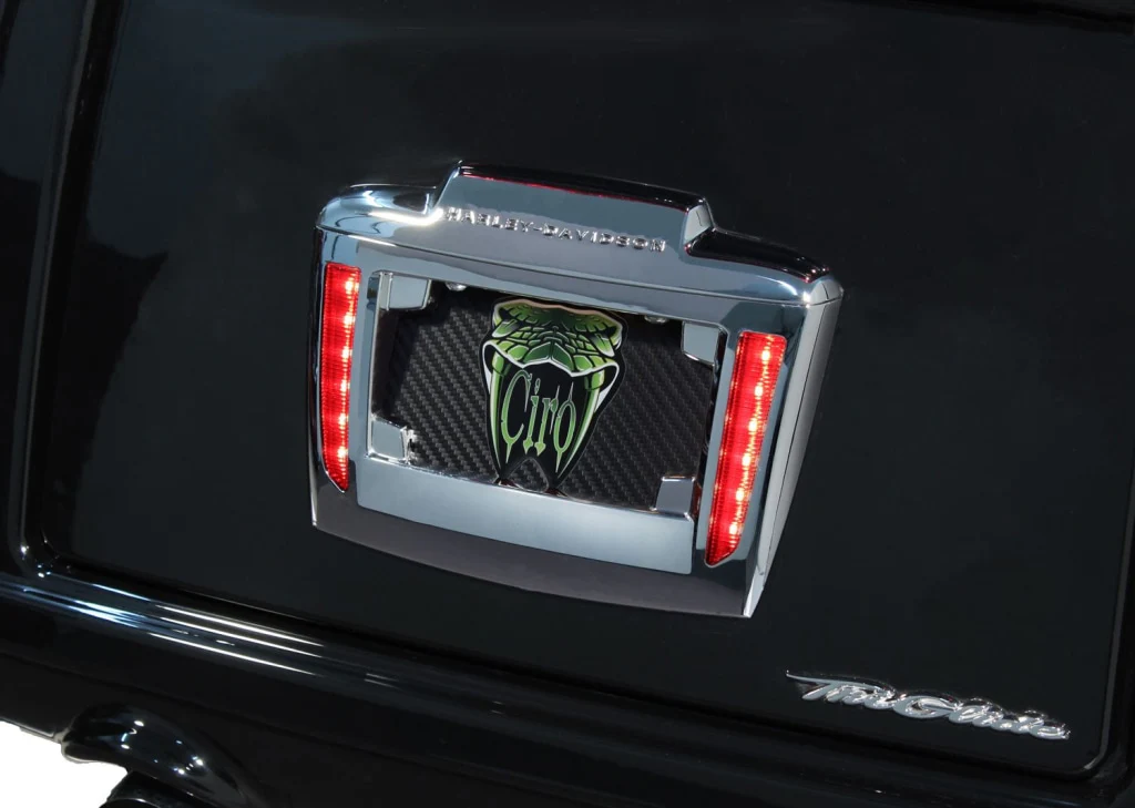 Lighted License Plate Frame for Tri Glide® - Image 2
