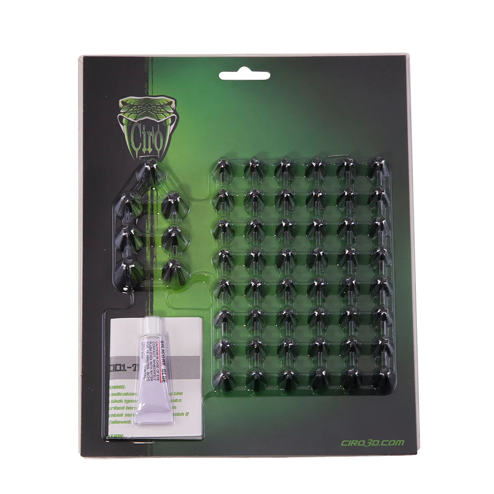 Spiked Twin Cam Engine Bolt Cover Kits - Image 3